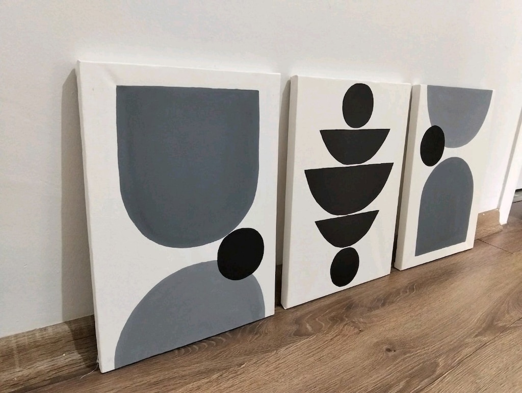3 lü set BOHEM DEKORATİF TABLO - 4