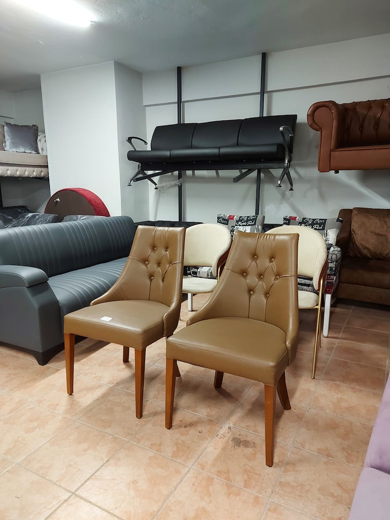 KLAS OFİS ÜSKÜDAR TABA RENK 2 ADET SANDALYE TAKIMI - 3