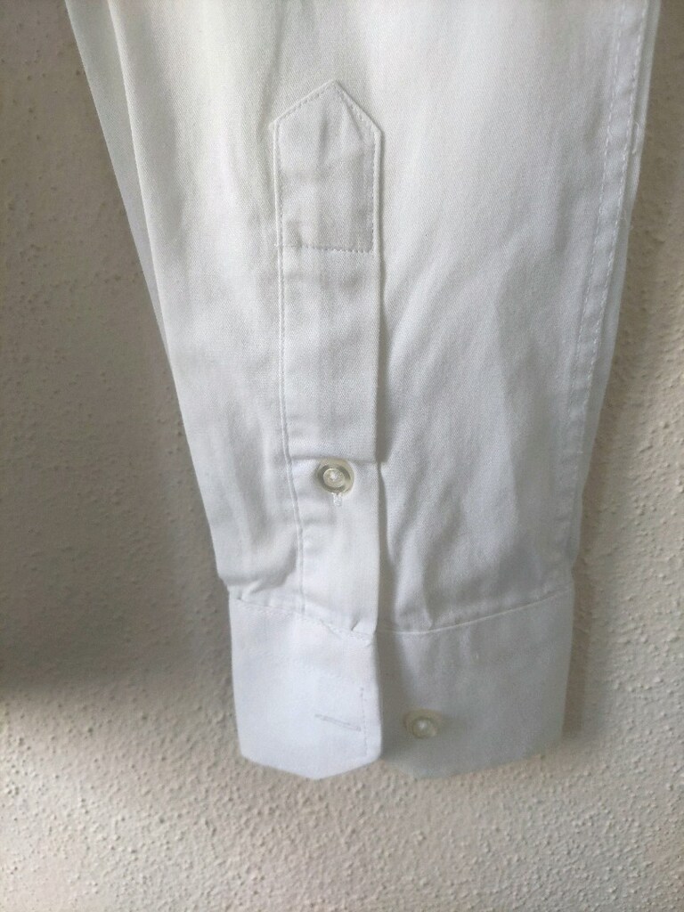 CASHMERE erkek beyaz polo gömlek - 4