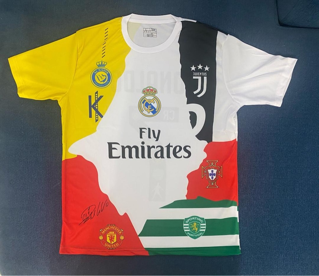 Cristiano Ronaldo Özel Tasarım Forma. Koleksiyonluk L BEDEN SIFIR - 5