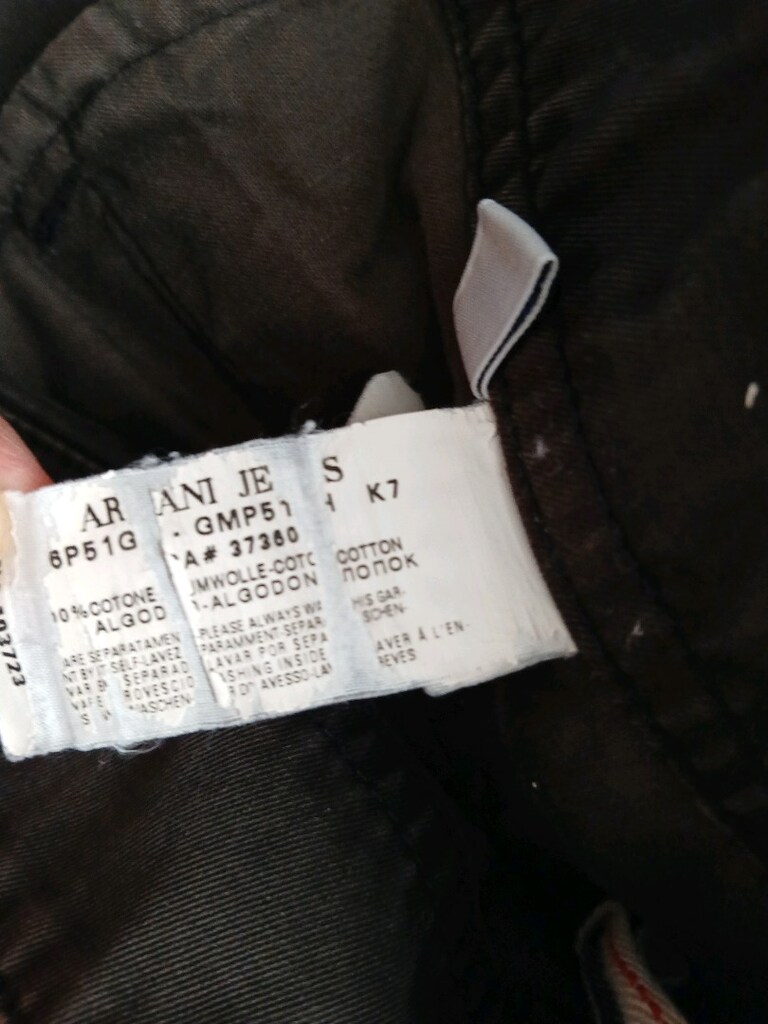 ARMANI JEANS KANVAS PANTOLON 48 - 8
