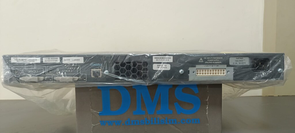 Cisco Catalyst 3750V2-24FS-S | 24 Port Fiber Switch (SIFIR ÜRÜN) - 3