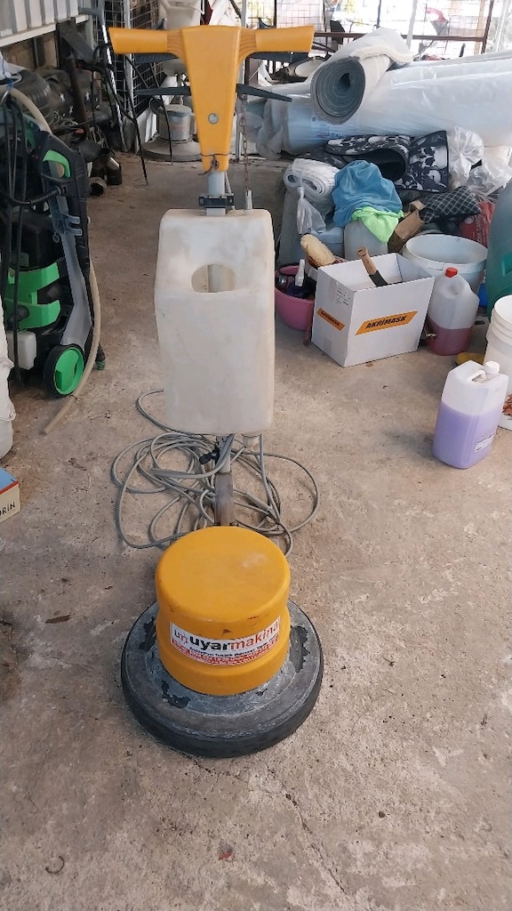 temiz kullanılmış halı yıkama makinesi ve mermer cila - 7