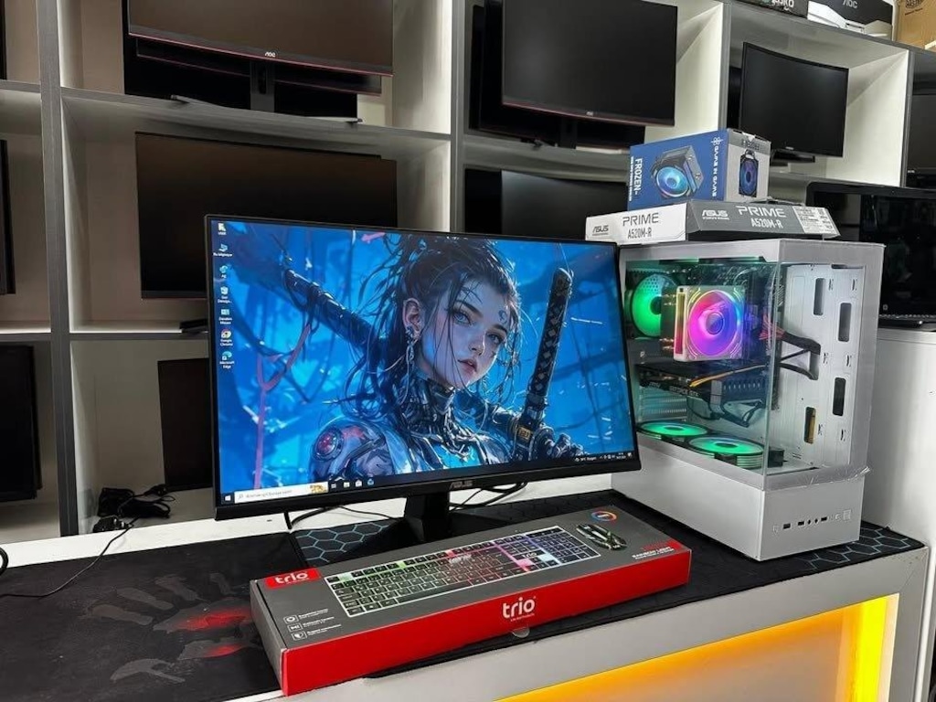 ASUS 27"165 HZ EKRAN AMD RYZEN5-5600 16 RAM MSI 1660 SUPER EKR.KAR - 3