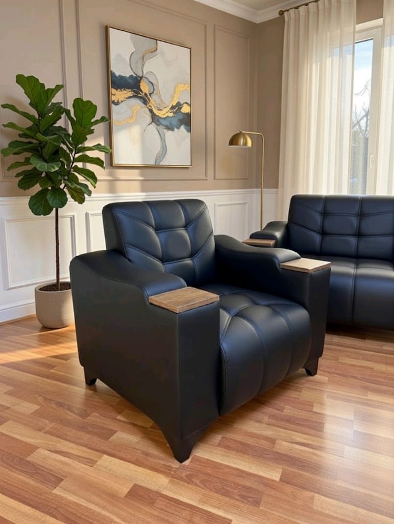 Kanepe Ofis Bekleme Koltuk Takımı 3+1+1 | Sıfır | Kargo Dahil - 2