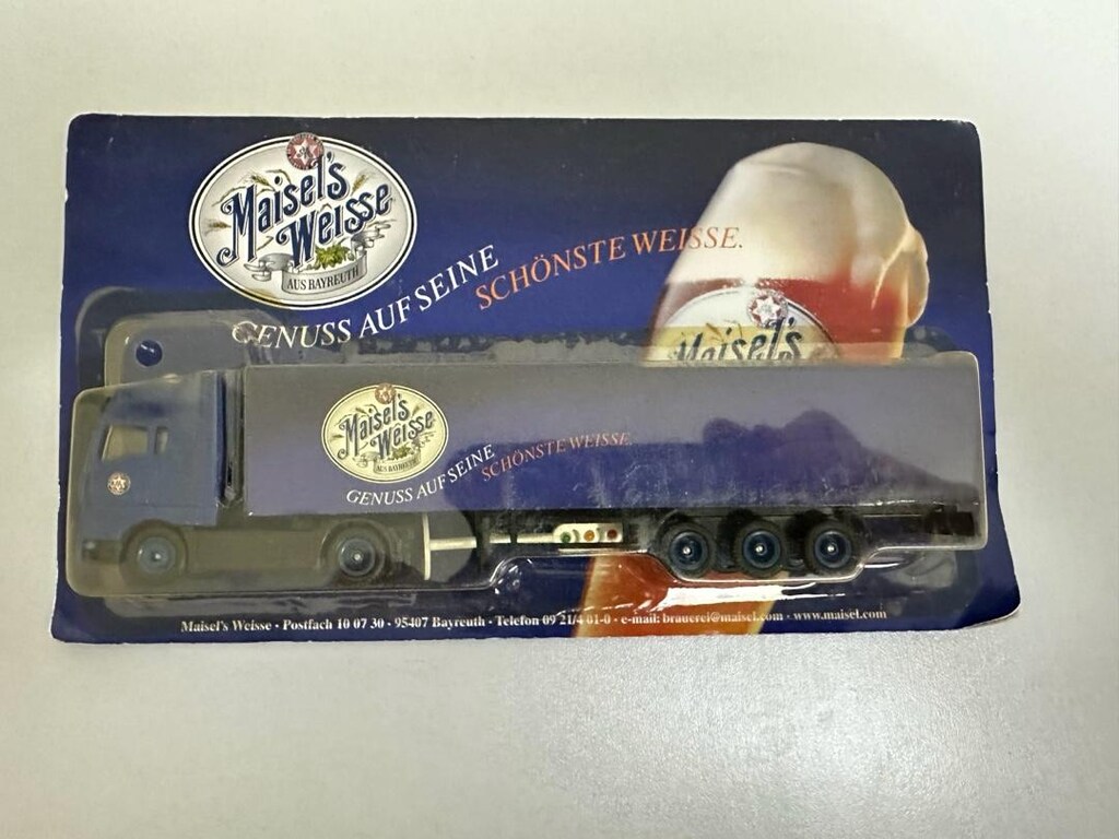 5 adet diecast reklam tırı - 7