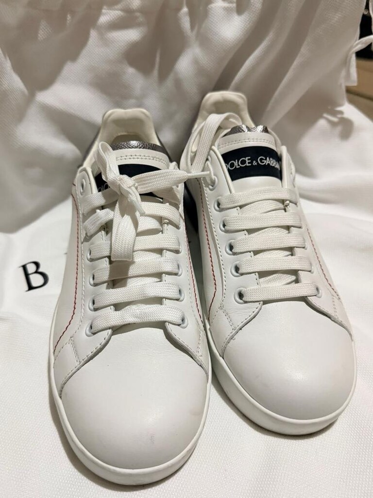 Orjinal Ayakkabı. Dolce & Gabbana White Portofino Leather - 3