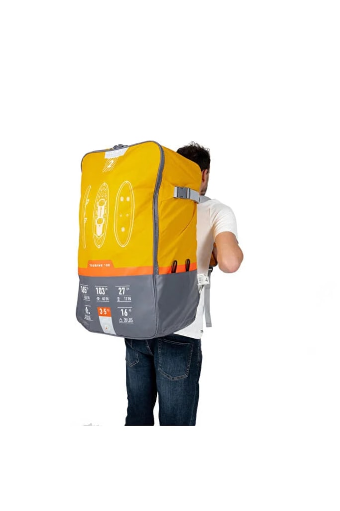 DECATHLON TOURING 100 ÇİFT KİŞİLİK ŞİŞME KANO - 4