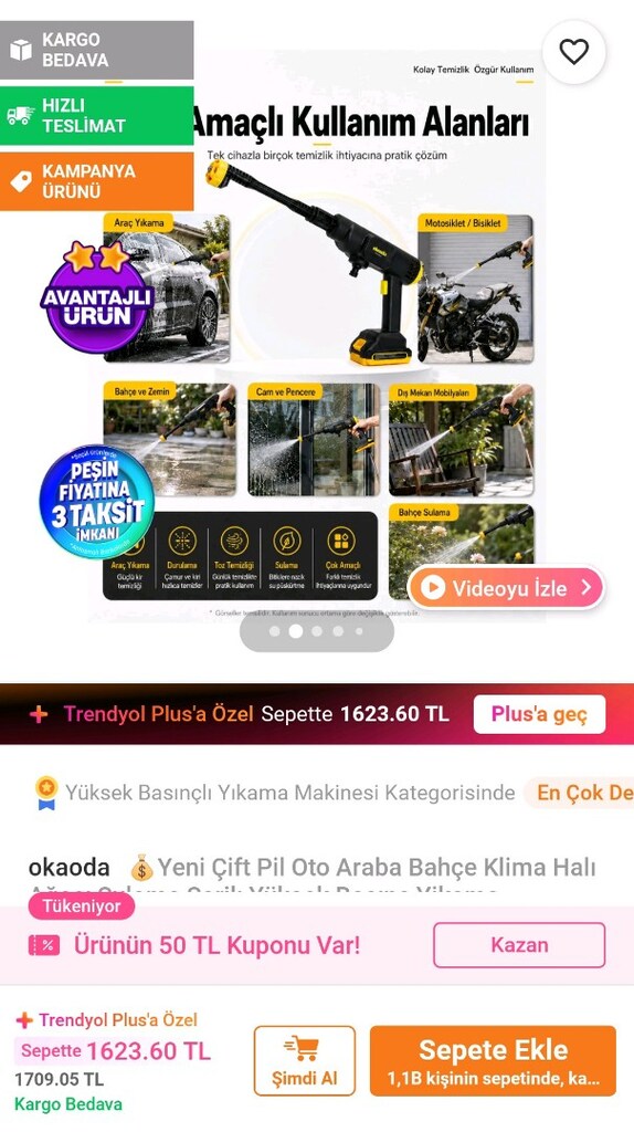 basınçlı oto yıkama makinesi - 4
