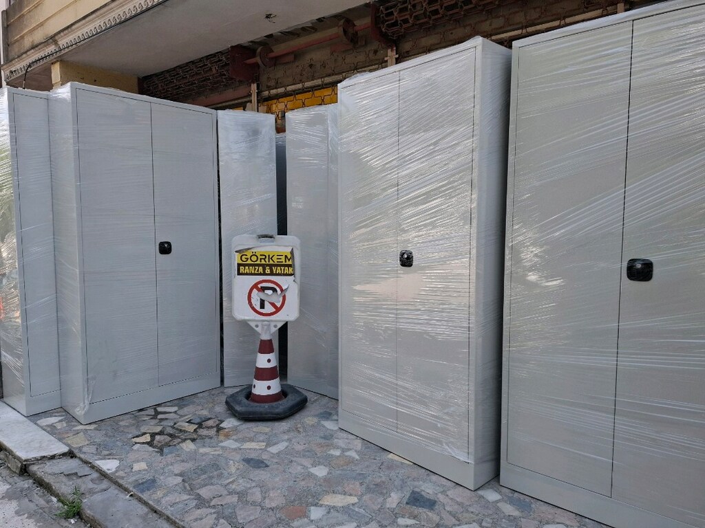 198 CM METAL DOSYA EVRAK DOLABI UCRETSİZ TESLİMAT - 3