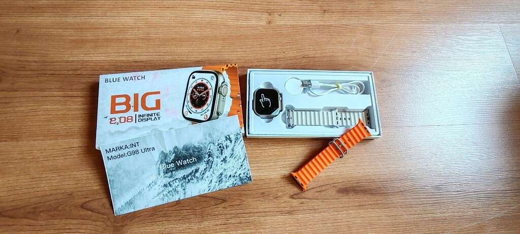 G98 akıllı saat watch dokunmatik sıfır gibi - 2