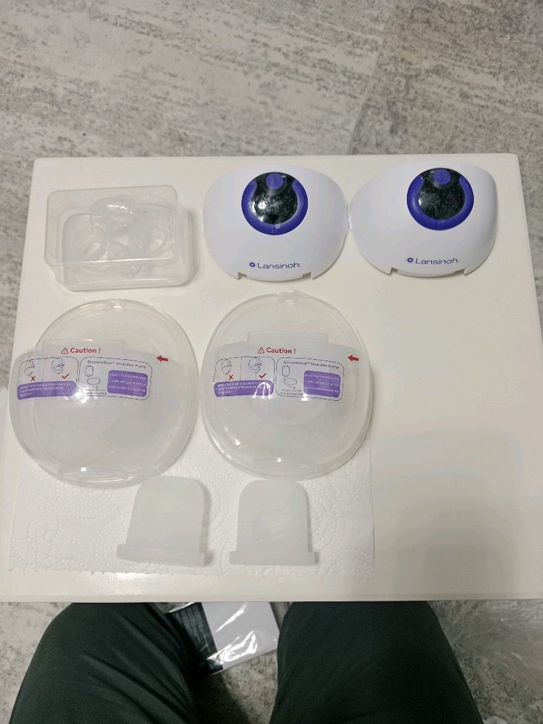 Lansinoh elektrikli göğüs pompası ikili - 5