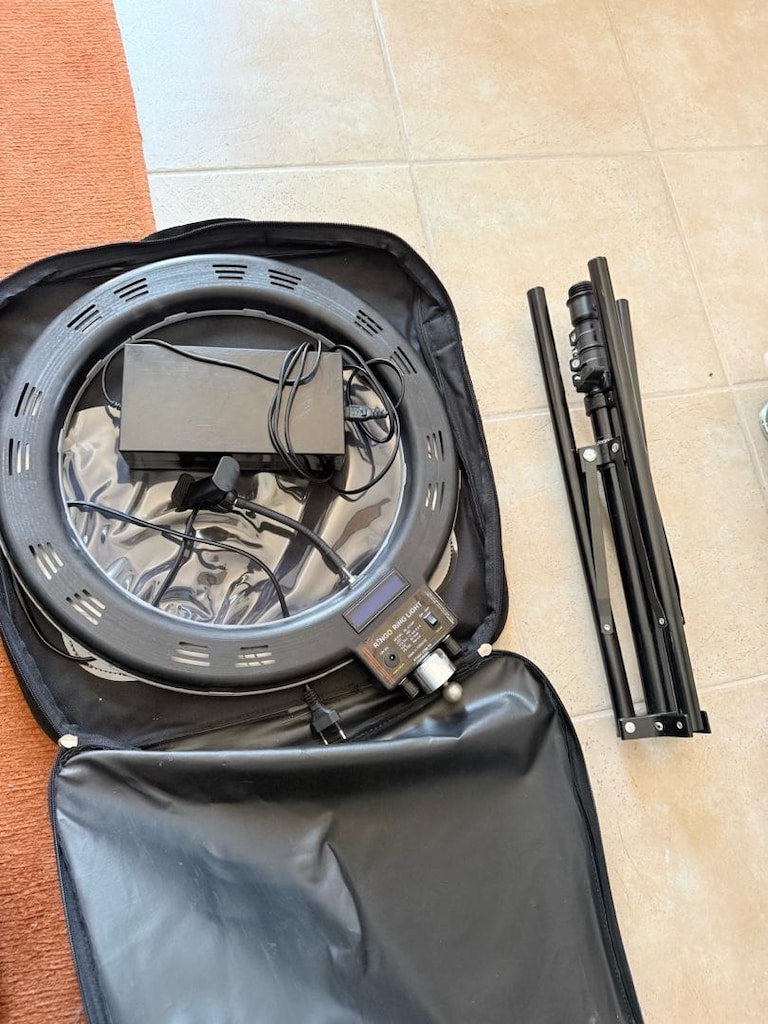 18 İNÇ 84 WATT Profesyonel Ring light halka ışık tripodlu - 3