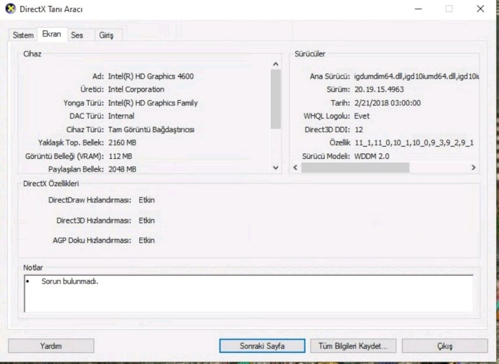 İ7 4790 16gb ram 1tb hdd - 9