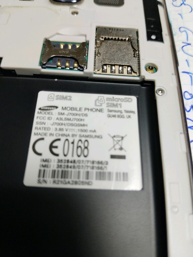 SAMSUNG MARKA DURUMU BELLİ OLMAYAN CEP TELEFONU BATARYA SAĞLAM - 6
