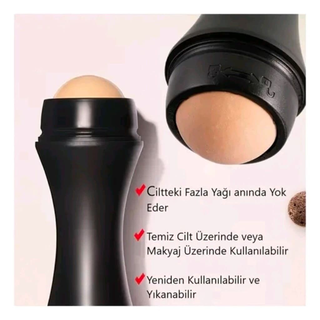 Doğal yağ emici ve cilt matlaştırıcı volkanik taş - 4