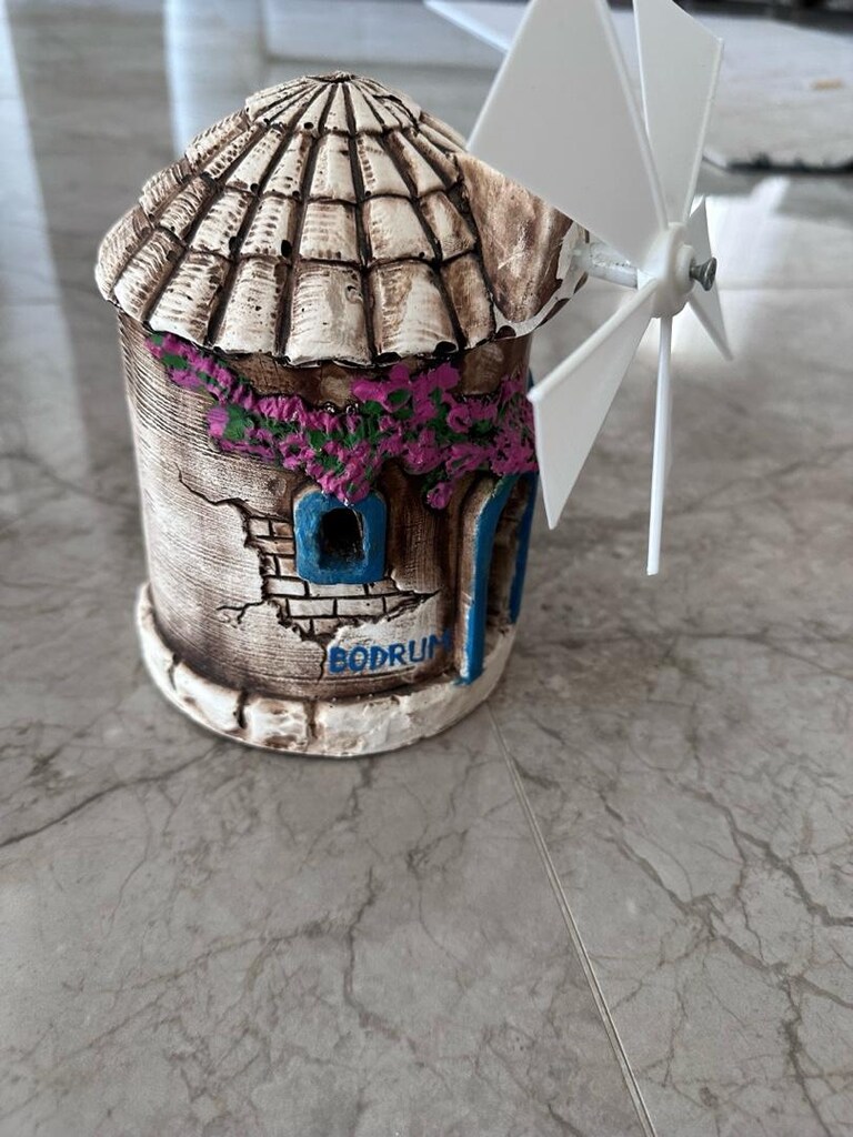Yel değirmeni Bodrum temalı - 2