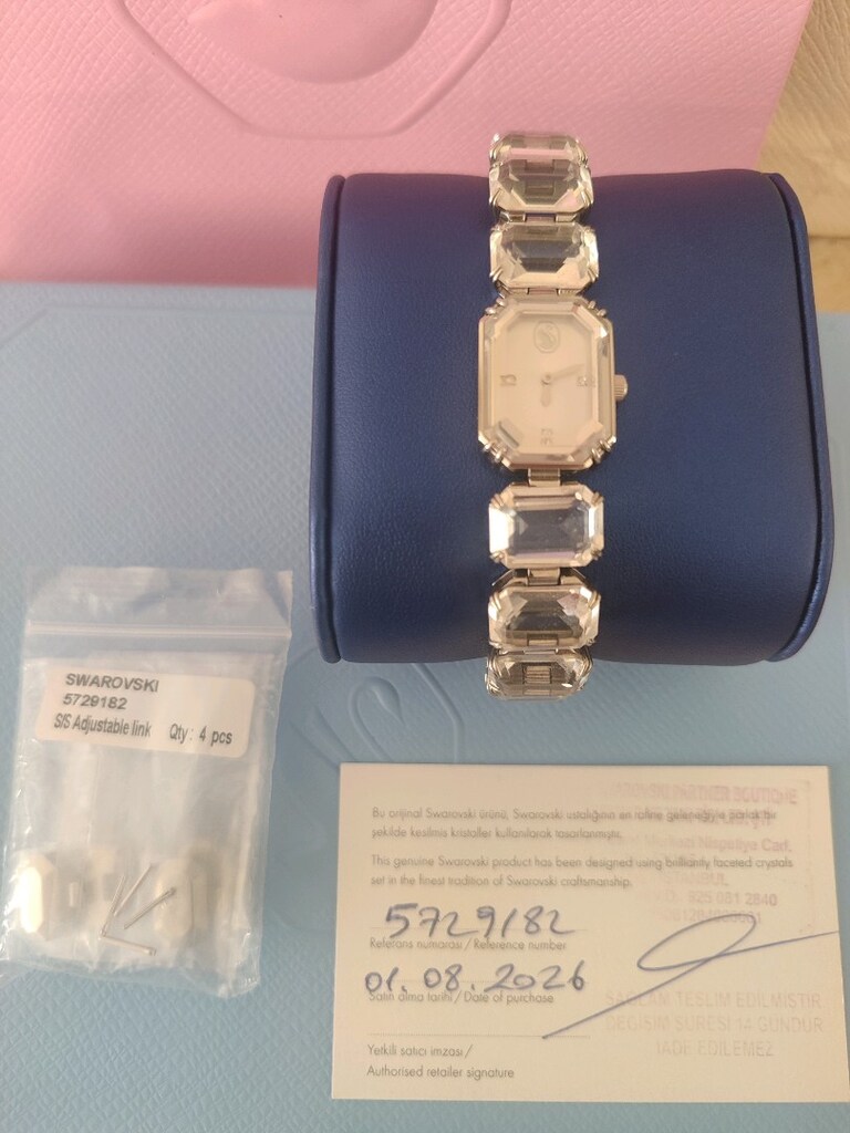 Swarovski Millenia Silver Saat - 7