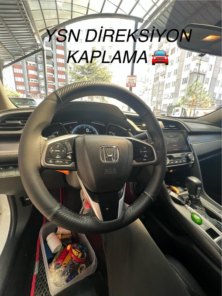 DERİ DİREKSİYON KİLİFİ DİKİMİ YAPİYORUZ - 9