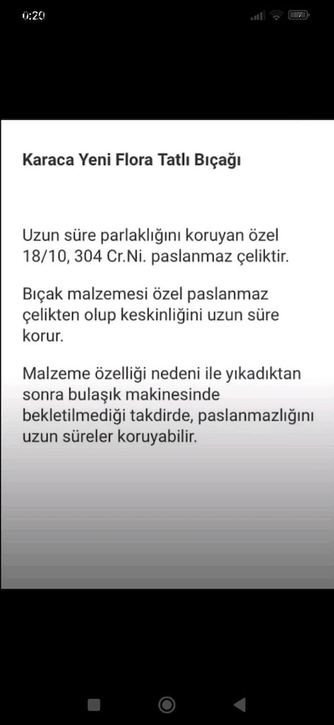 Karaca 12 parça kahvaltı bıçakları - 8
