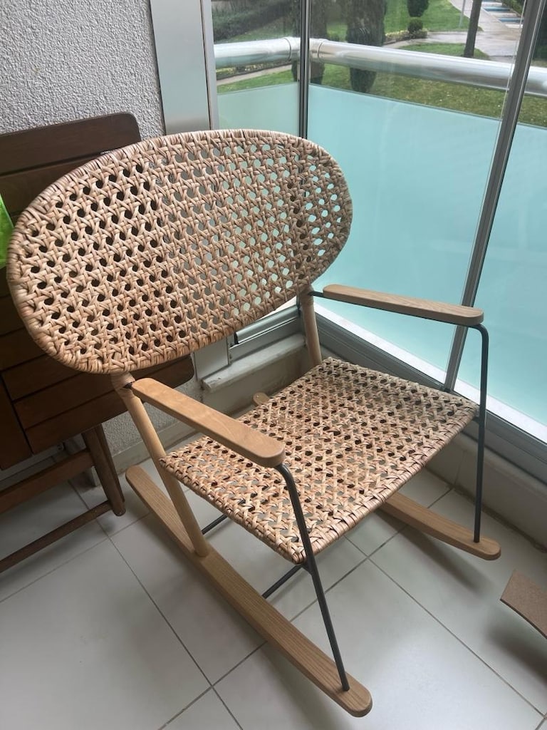 Ikea Sallanan Rattan Gronadal Sandalye 2 adet - 3