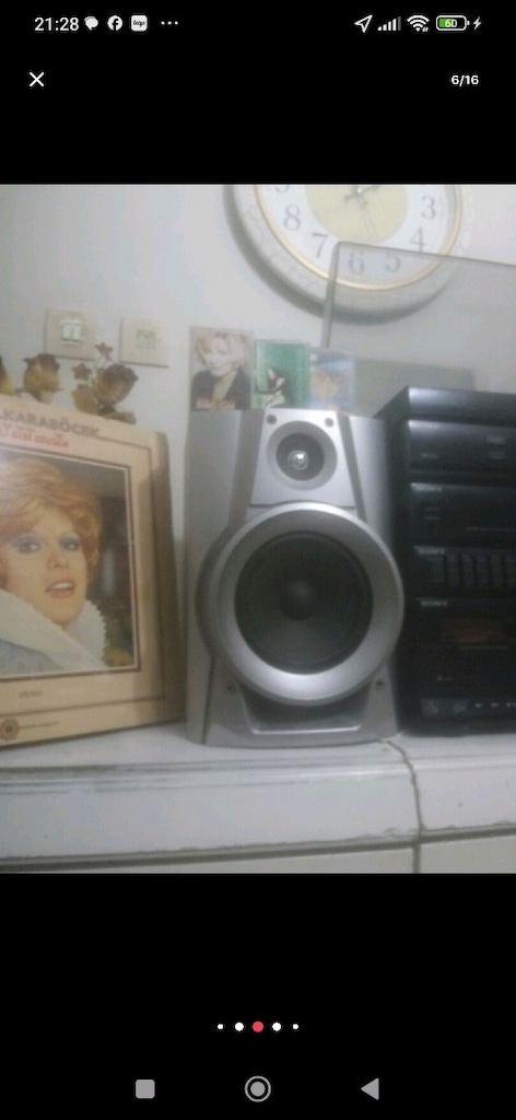 SONY MÜZİK SETİ STEREO FMLİ KASETÇALARLİ EKOLAYZERLİ AUXLU PAZARLIKSIZ - 4