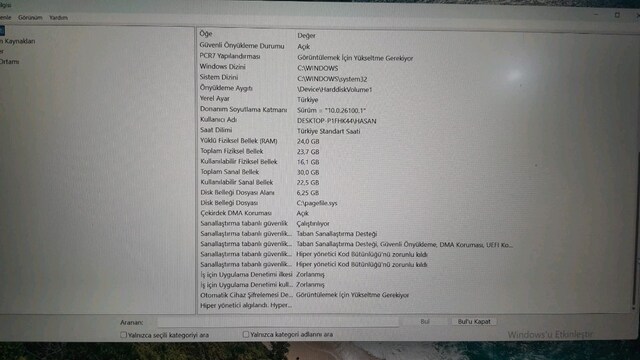 Casper nirvana x650 i7 24GB RAM 1tb