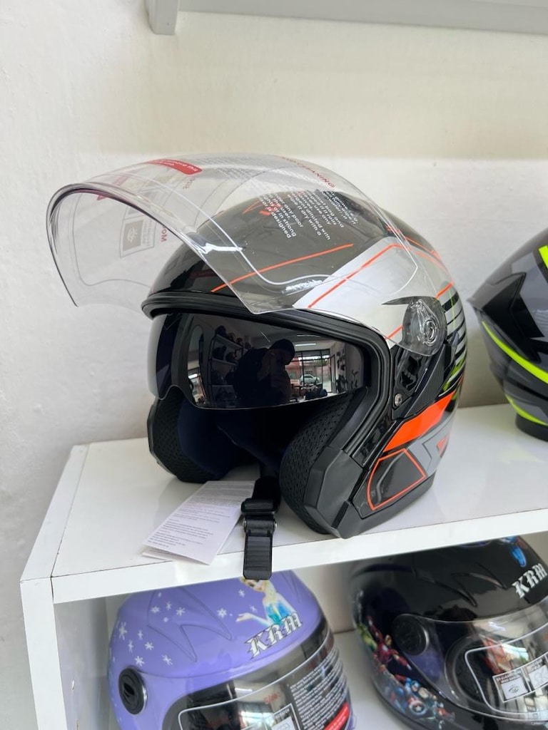yarım kask Güneş vizörlü - 11