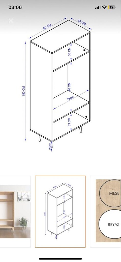 Dolap - 3