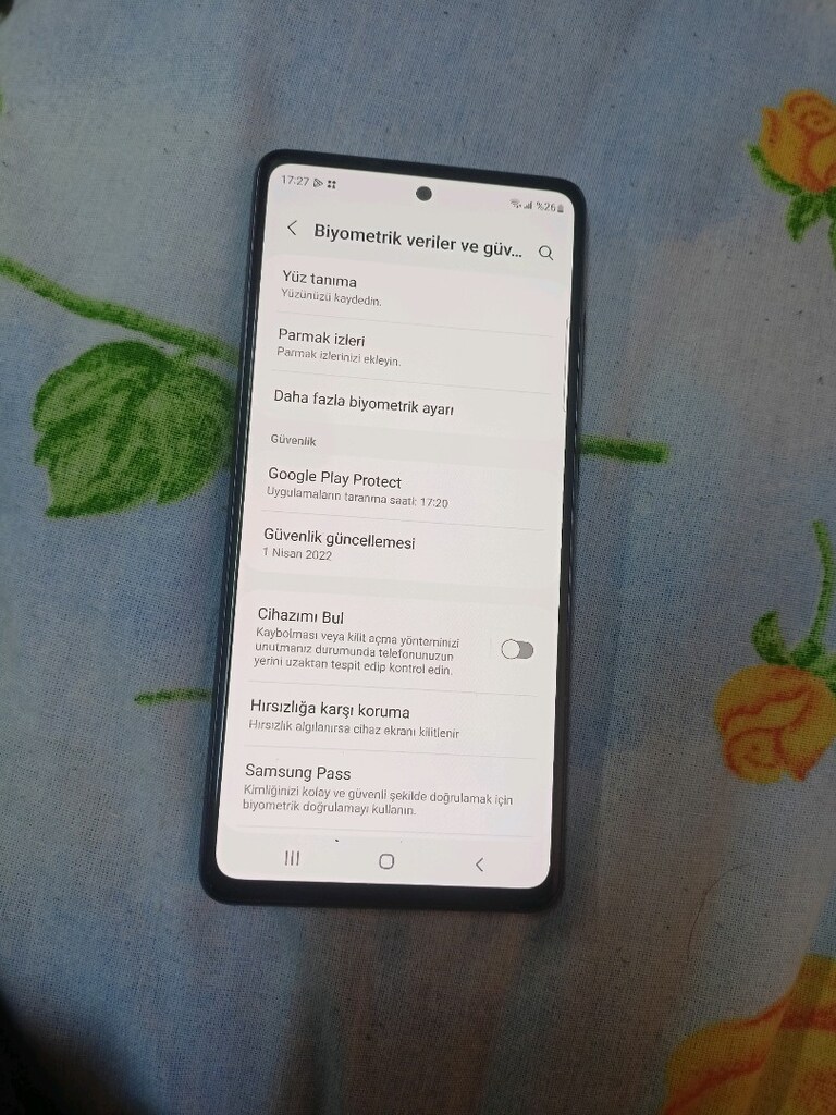 samsung galaxy s20fe 128&6 sorunsuz temizdir parmak izi okumuyor - 3