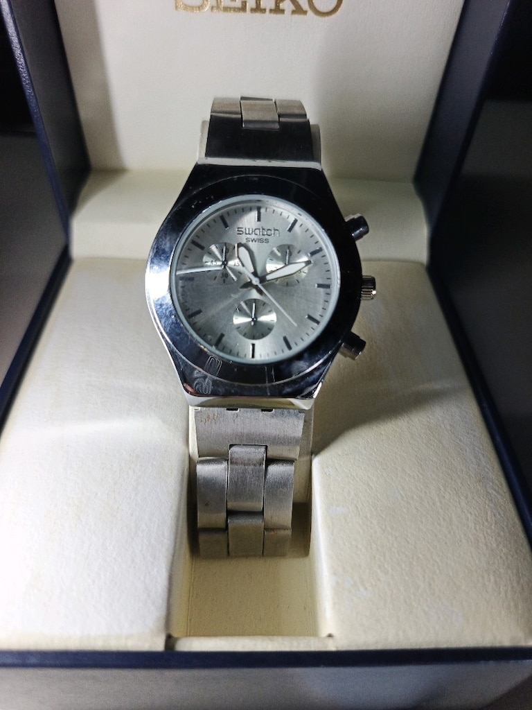 Orijinal Swatch Irony Chrono Çelik - 2