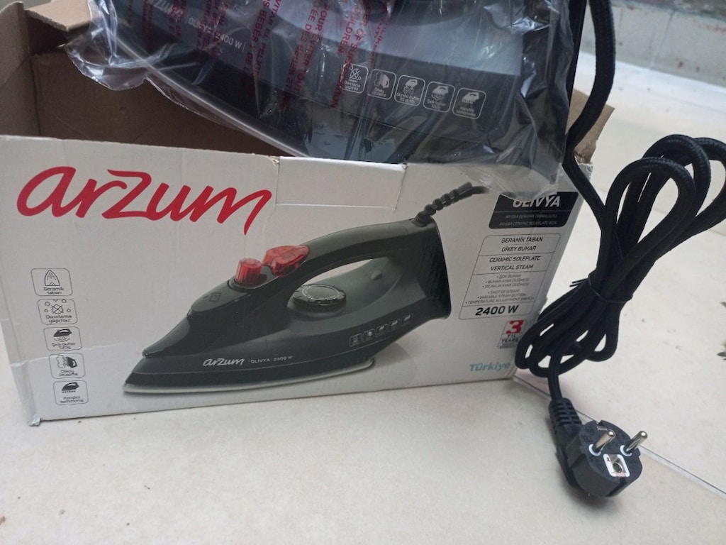 Tefal AR 684 olivya 2400 w buharlı ütü - 3
