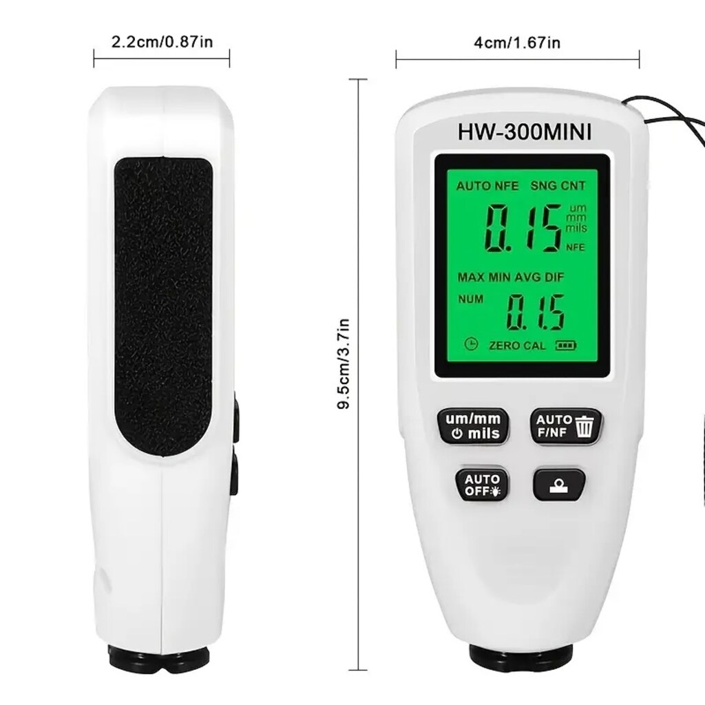 HW-300 MINI Oto Boya Kalınlık Ölçer (SIFIR ÜRÜN) - 7