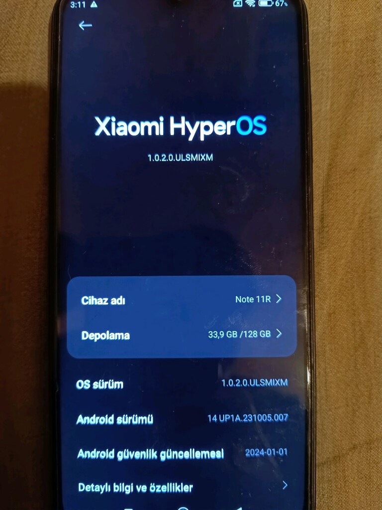 redmi Note 11R 5G yd 4+4/128 - 4