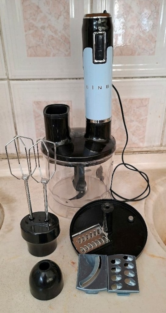 Sinbo SHB-3178 1000W Çoklu Set El Blenderi 1,5 lt Doğrayıcı (Sorunlu) - 2