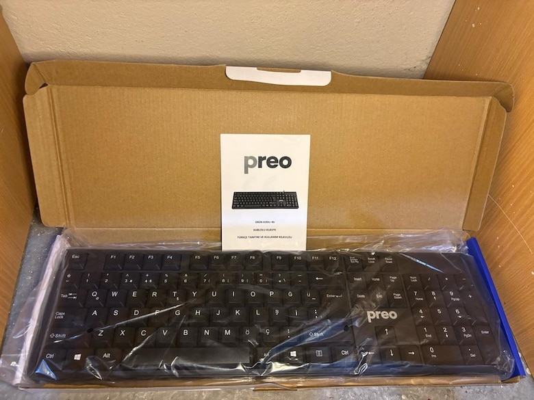 PREO USB KABLOLU KLAVYE - 2