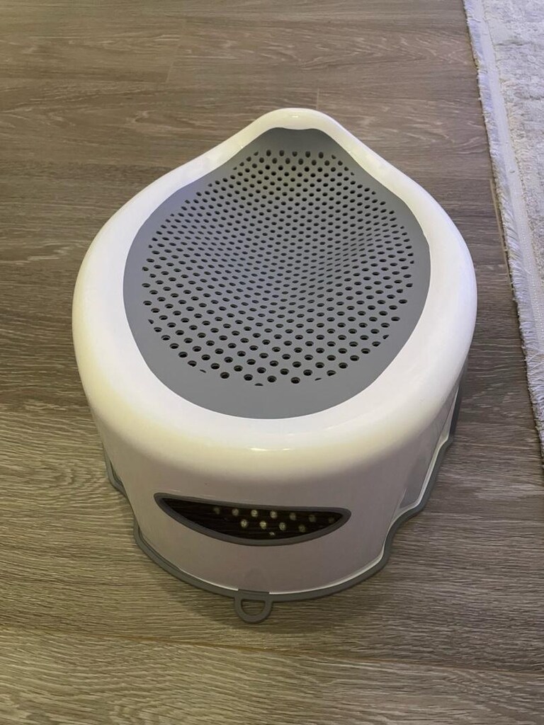 Meleni Baby Soft Bebek Küveti–Silikon Fileli Bebek Yıkama Banyo Küveti - 3
