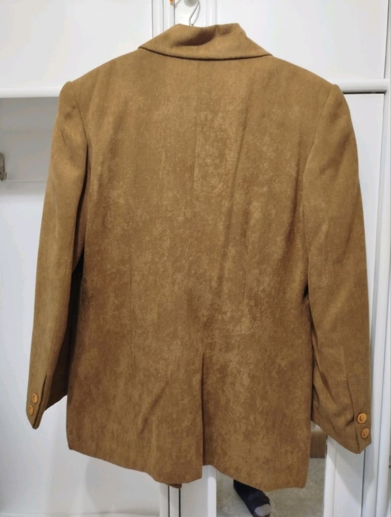 1990'lar Modası Vintage Etek Ceket Takım 42 Beden - 2