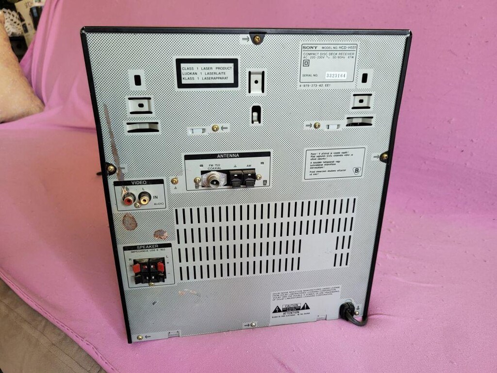 Sony 551 HI-FI Component System - 6