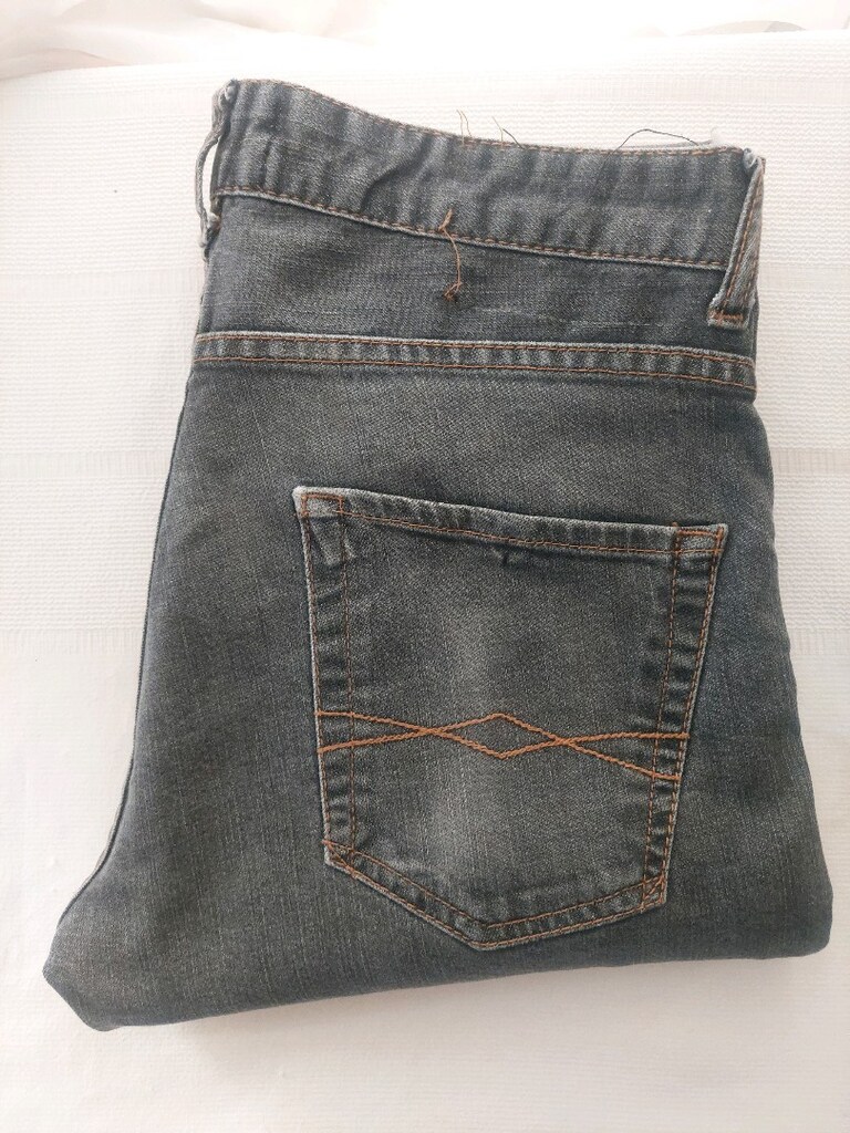 ZARA man kül grisi erkek kot pantolon - 5