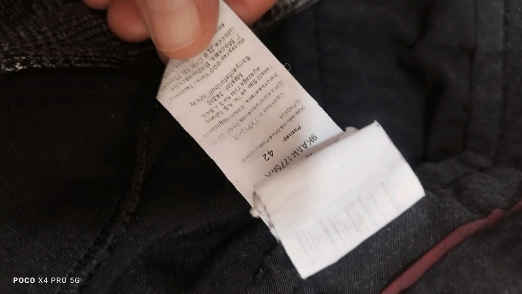 #Koton muhteşem esnek likralı slim fit pantolon..Çok hoş kumaşı var.. - 6