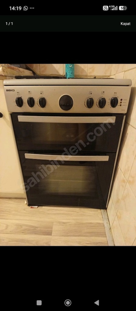 BEKO 4 GÖZ OCAKLI FIRIN
