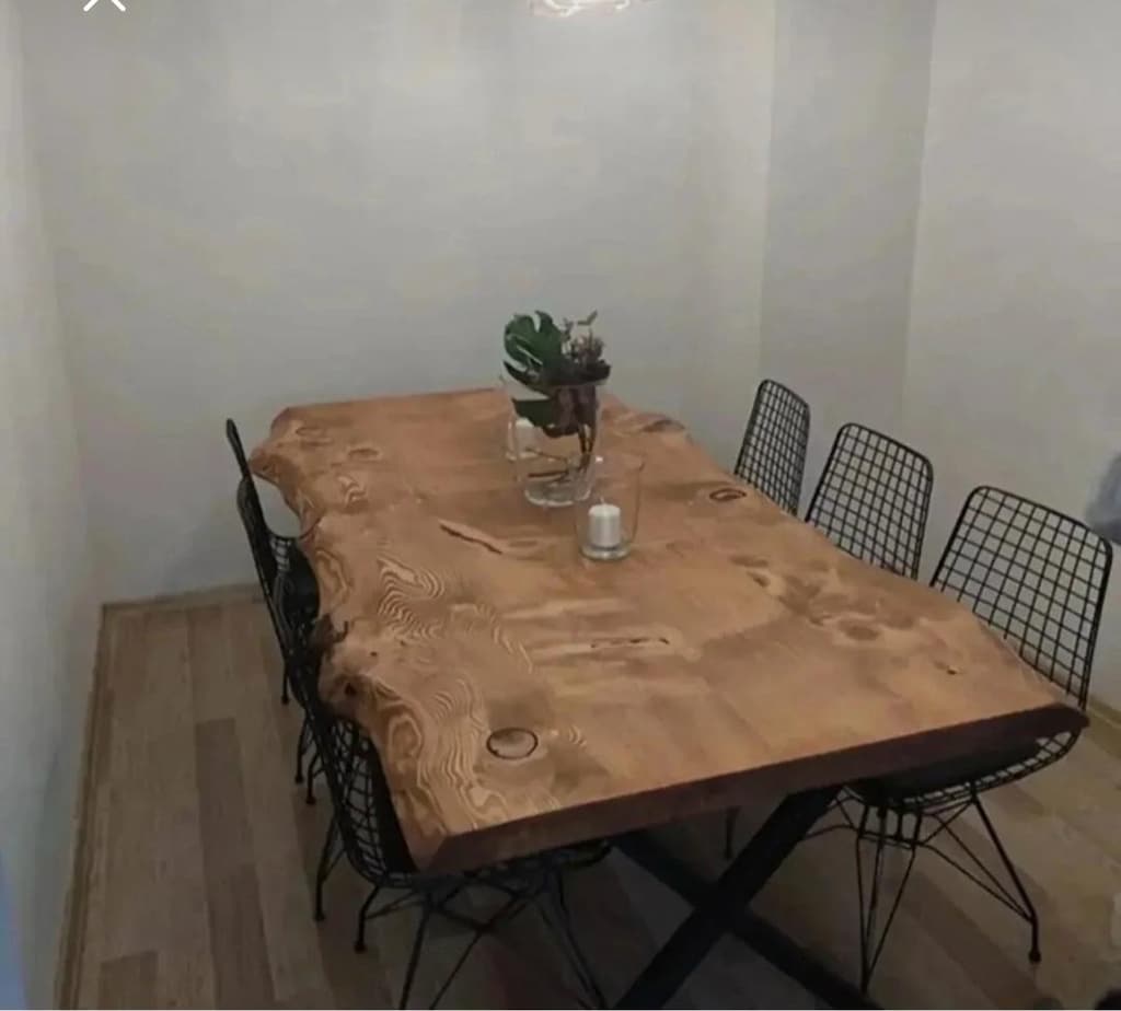 ahşap yemek masası - 3