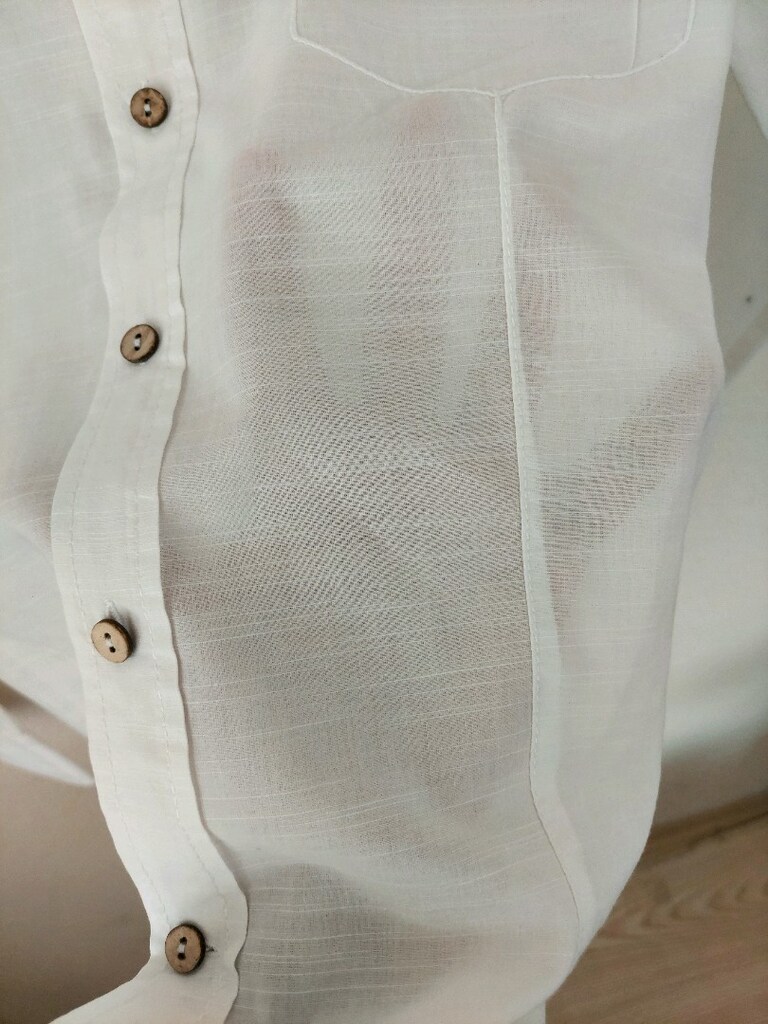 Defacto erkek keten model ince gömlek - 7