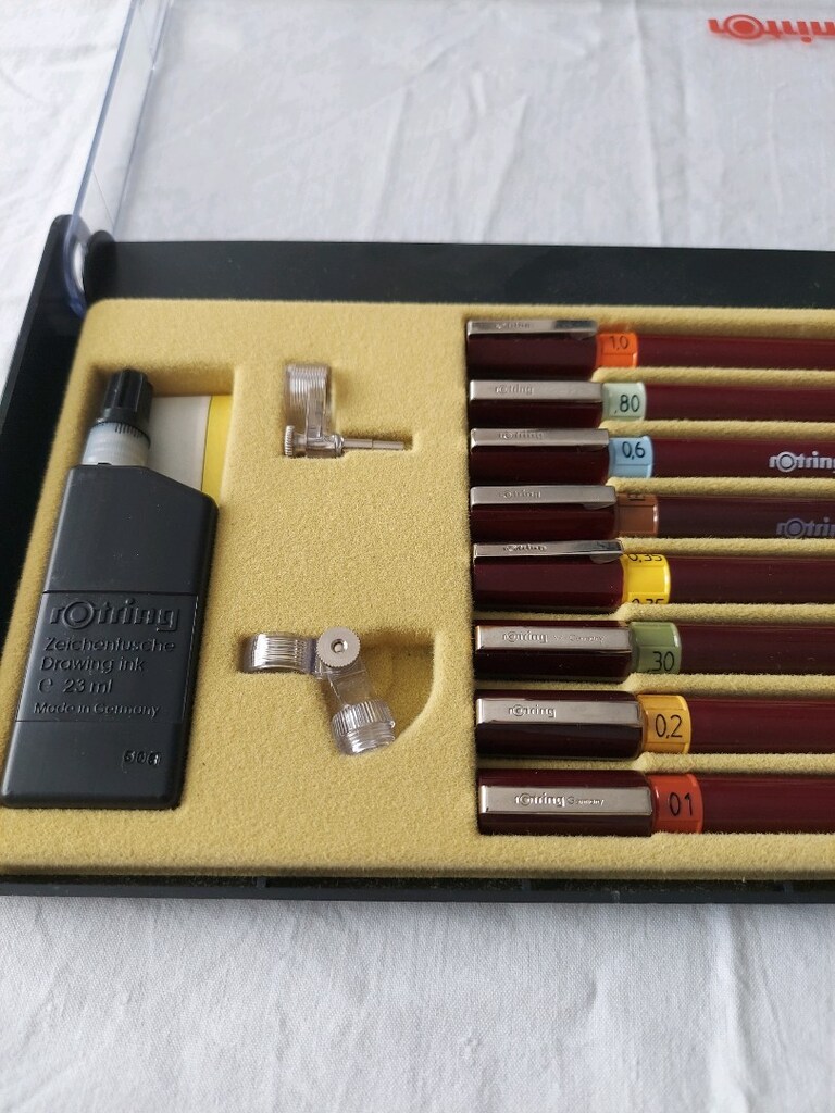 Rotring Rapido çizim kalemleri - 8