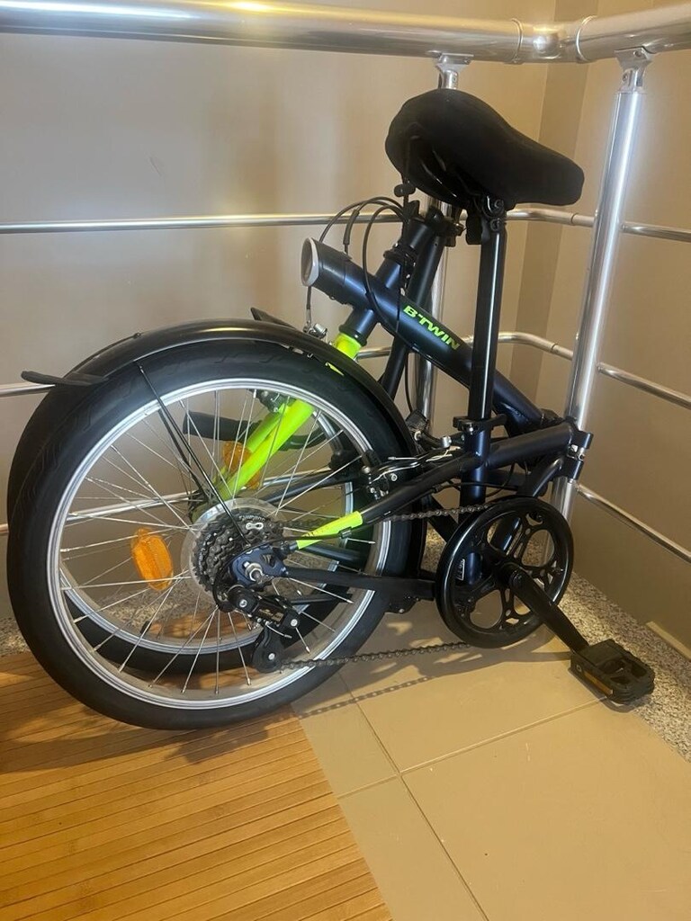 Decathlon BTWIN Tilt 120 Katlanır Bisiklet - 5