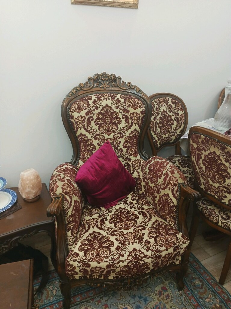oyma koltuk (ceviz) - 4