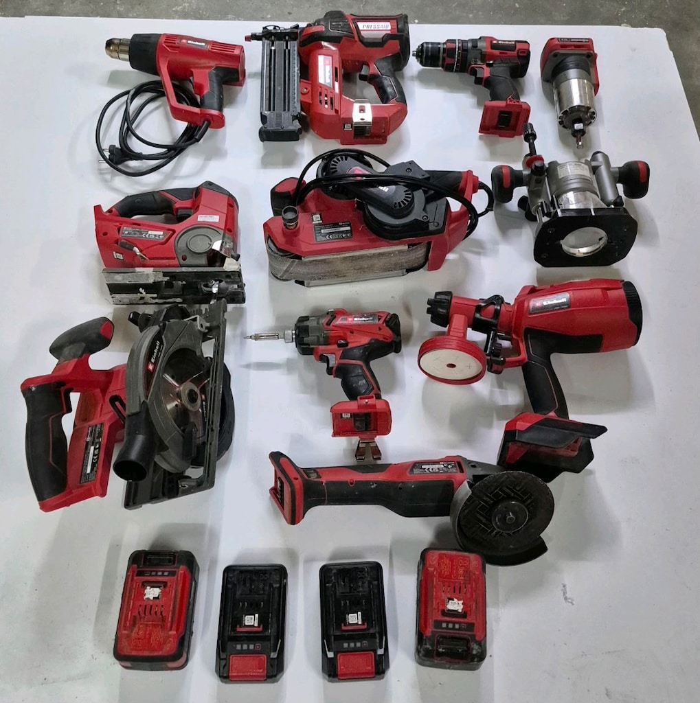 Einhell 18V Akülü Dev Takım Seti / Profesyonel Atölye Seti - 6