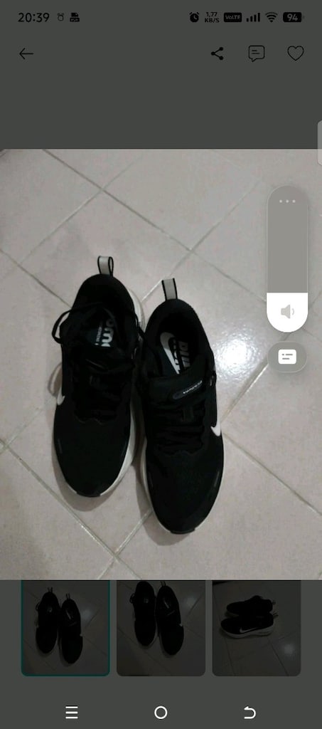 Nike Spor ayakkabı tabanı yüksek taban fotoğraflarda görüldüğü gibi