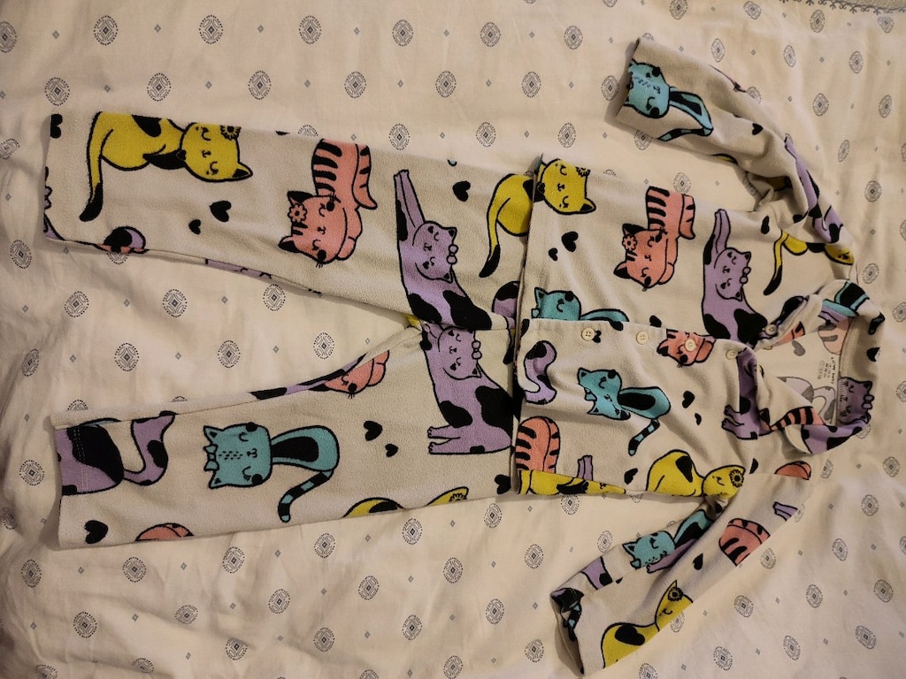 lcw kedili pijama takımı